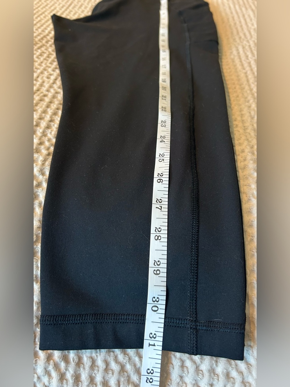 90 Degree By Reflex Athletic Leggings with Side Pocket Hi Rise Crop Tight - Picture 4 of 10